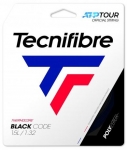 Tennissaite - Tecnifibre - BLACK CODE - 12 m - Schwarz 15L / 1,32 mm