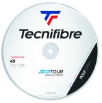 Tennissaite - Tecnifibre - 4S - 200 m - Schwarz 17 / 1,25 mm