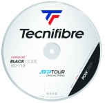 Tennissaite - Tecnifibre - BLACK CODE - 200 m - Schwarz 18 / 1,18 mm