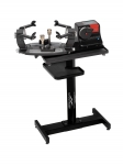 Besaitungsmaschine - SUPERSTRINGER E70 - schwarz - inkl. Standfuß Tennis Zangen