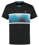 K-Swiss - HYPERCOURT EXPRESS CREW TEE 2 - Herren (2020) XL | limo black/algiers blue