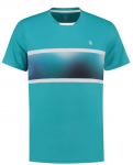 K-Swiss - HYPERCOURT EXPRESS CREW TEE 2 - Herren (2020) M | algiers blue/white