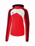 erima - Premium One 2.0 KAPUZENSWEAT Damen-2018 rot | 38