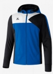 erima - PREMIUM ONE Trainingsjacke mit Kapuze blau/schwarz/weiß XXL