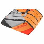 Tennistasche - Head - Elite 12R Monstercombi (2017) Grau/Orange