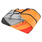 Tennistasche - Head - Elite 9R Monstercombi (2017) Gray/Orange