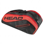 Tennistasche - Head - Tour Team 6R Combi (2017) Schwarz/Rot
