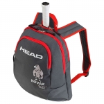 Rucksack- Head - Kids Backpack (2017) Novak - Schwarz/Rot