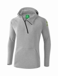 erima Kapuzensweat - Herren - 2018/2019 XXXL | hellgrau/lindgrün