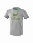 erima Logo T-Shirt - Jungen - 2018/2019 hellgrau/lindgrün | 128