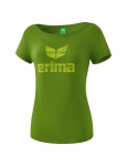 erima Logo T-Shirt - Damen - 2018/2019 lindgrün/limettengrün | 48