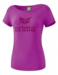 erima Logo T-Shirt - Mädchen - 2018/2019 fuchsia/violett | 140