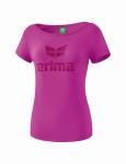 erima Logo T-Shirt - Damen - 2018/2019 fuchsia/violett | 38