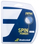Tennissaite - Babolat - RPM POWER - 12 m 1,25 mm / 17 | blau