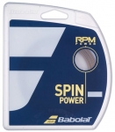 Tennissaite - Babolat - RPM POWER - 12 m 1,25 mm / 17 | braun