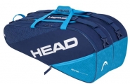 Tennistasche - Head - Elite 9R Supercombi (2020) dunkelblau/blau