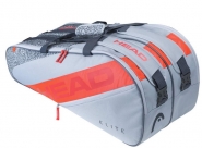 Tennistasche - Head - Elite 9R (2022) grey/orange