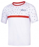 Babolat - COMPETE Crew Neck Tee - Herren (2020) white/pureed pumpkin | S
