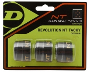 Overgrip - Dunlop - REVOLUTION NT TACKY - 3 St. schwarz
