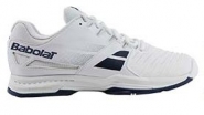 Tennisschuh - Babolat - SFX ALL COURT - MEN - White/Blue - 2018 EU 44/UK 9,5