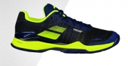 Tennisschuh - Babolat - JET MACH II CLAY - MEN - Estate Blue/Fluo Yellow - 2018 EU 48/UK 12,5