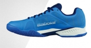 Tennisschuh - Babolat - JET MACH I OMNI CLAY - MEN - Diva Blue/White/Estate Blue - 2018 EU 46/UK 11