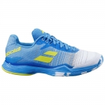 Tennisschuh - Babolat - JET MACH II Omni -Malibu Blue/white EU 43/UK 9