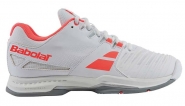 Tennisschuh - Babolat - SFX ALL COURT - WHITE/Pink - Women - 2018 EU 41/UK 7,5