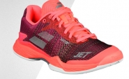 Tennisschuh - Babolat - JET MACH II Clay- Fluo Pink/Silver/Fandango - Women - 2018 EU 38,5/UK 5,5