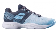 Tennisschuh - Babolat - PROPULSE BLAST ALL COURT - Grey/Blue Radiance - Women - 2019 EU 39/UK 6