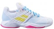 Tennisschuh - Babolat - PROPULSE FURY ALL COURT - Damen - weiss/sulphur spring (2021) UK 7 / EU 40,5