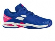 Tennisschuhe - PROPULSE ALL COURT JUNIORS - Princess Blue/Fandango Pink - 2018 UK 2,5/EU 35