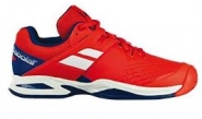 Tennisschuhe - PROPULSE ALL COURT JUNIORS - Bright Red/Estate Blue - 2018 UK 1/EU 33