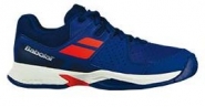 Tennisschuhe - PULSION ALL COURT JUNIORS - Estate Blue/Orange -  - 2018 UK 13/EU 31