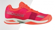 Tennisschuhe - JET ALL COURT JUNIORS - Fandango pink/Fluo pink - 2018 UK 1/EU 33