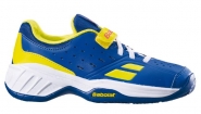 Tennisschuhe - PULSION ALL COURT KID - Blue/Fluo Aero - 2019 UK 10/EU 28