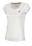 Babolat - CORE FLAG CLUB TEE - GRILS - 2018 White | 12-14