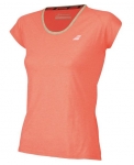 Babolat - CORE BABOLAT TEE - Fluo Strike Hthr - Girls - 2018 10-12