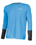 Babolat - CORE LS TEE - Diva Blue/Rabbit - Men - 2018 M