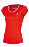 Babolat - CORE FLAG CLUB TEE - Women - 2018 Fiery Red | XS