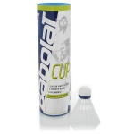 Badmintonbälle - Babolat - Volant Cup Nylon weiss | schnell