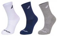 Babolat - 3 PAIRS PACK (2020) 47/50 | weiss/blau/grau