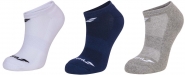 Babolat - INVISIBLE 3 PAIRS PACK JUNIOR (2020) 31/34 | weiss/blau/grau