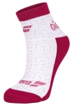Babolat - GRAPHIC SOCKS - Damen (2020) 35/38 | weiss/rot