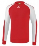 erima Sweatshirt - Jungen - 2019 128 | rot/weiß