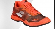 Tennisschuh - Babolat - JET MACH II OMNI CLAY - MEN - Orange/Black - 2018 EU 46/UK 11