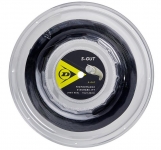 Tennissaite - Dunlop - S-GUT - 200 m schwarz | 16G / 1,32 mm