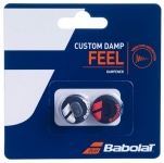 Vibrastop - Babolat - CUSTOM DAMP - 2er Pack schwarz/rot