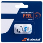 Vibrastop - Babolat - CUSTOM DAMP x2 white/blue
