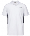 Head - CLUB Tech Polo Shirt - Männer (2019) weiss/dunkelblau | S
